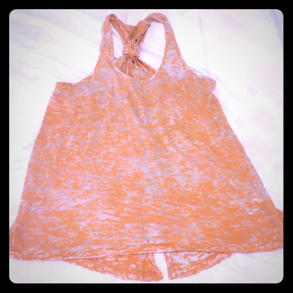 Open back tank